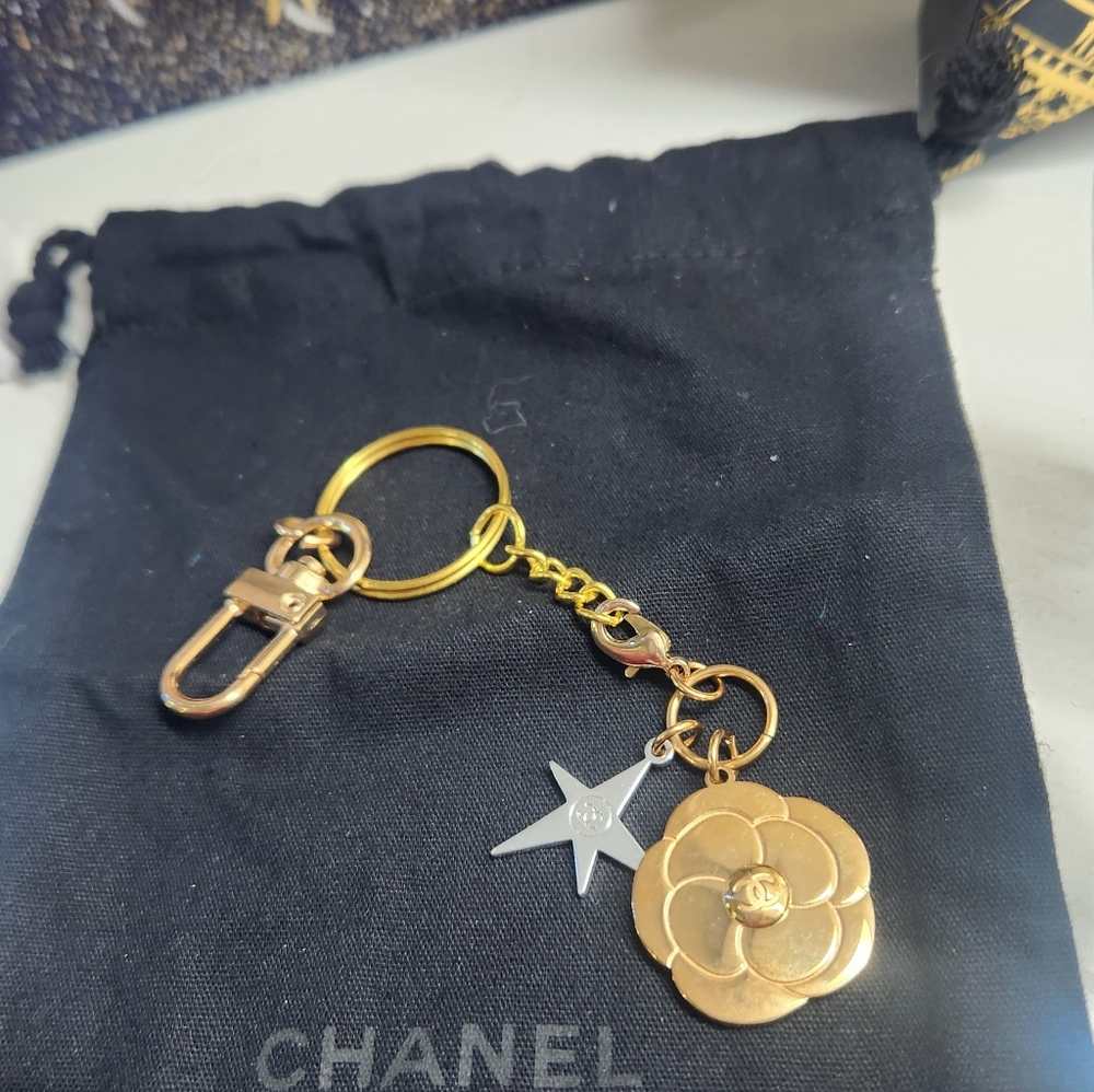 Chanel Flower Charm/ Keyring